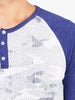 Blue & White Camo Sketch
