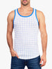 Bright Blue Grid
