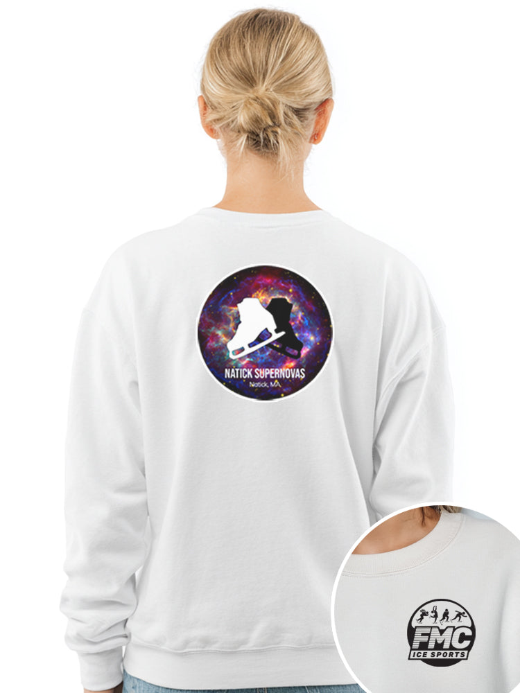 Natick Supernovas Adult Crew Sweatshirt