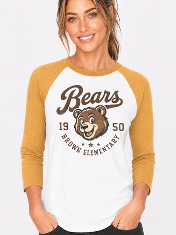 Retro 3/4 Sleeve Baseball Tee
