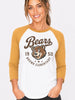 Retro 3/4 Sleeve Baseball Tee