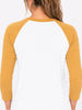 Retro 3/4 Sleeve Baseball Tee