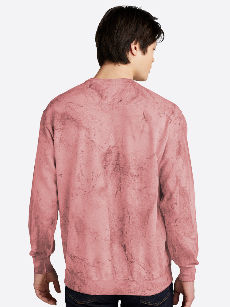 Color Blast Crew Neck Sweatshirt