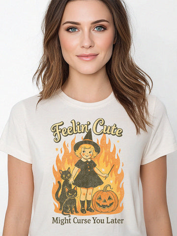 Feelin' Cute Graphic Tee