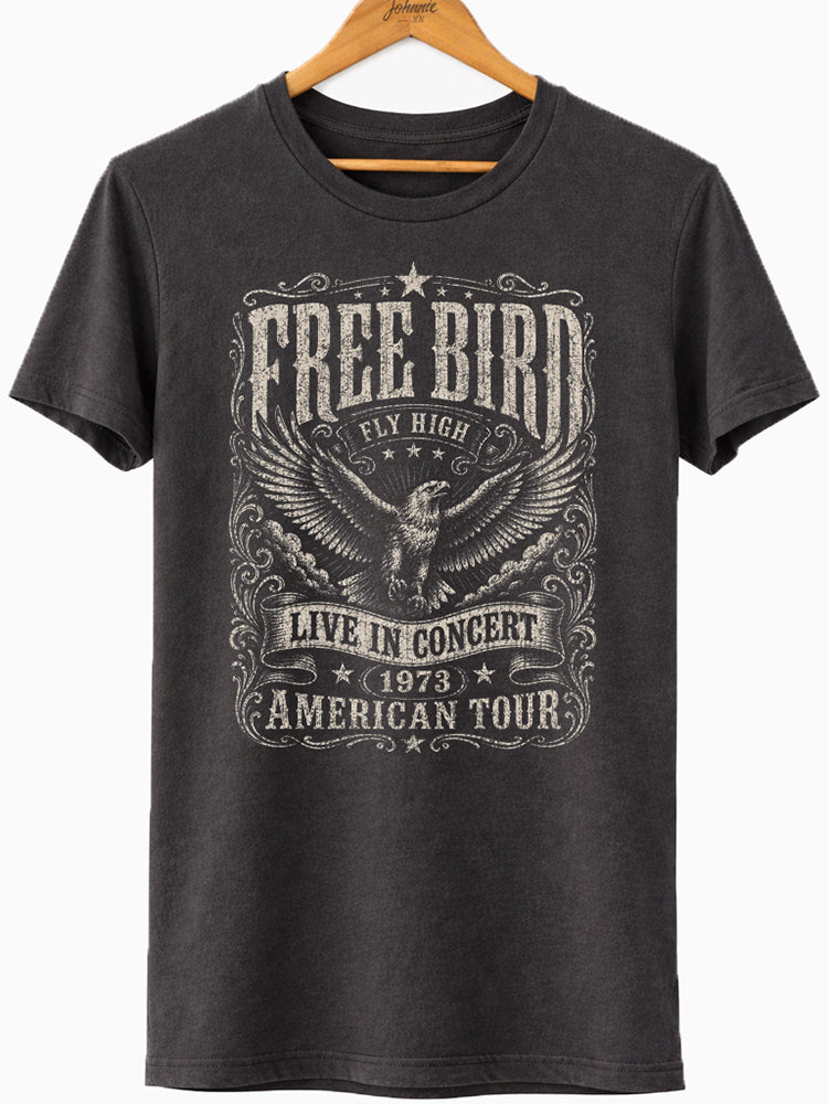 Free Bird Live In Concert Graphic Tee