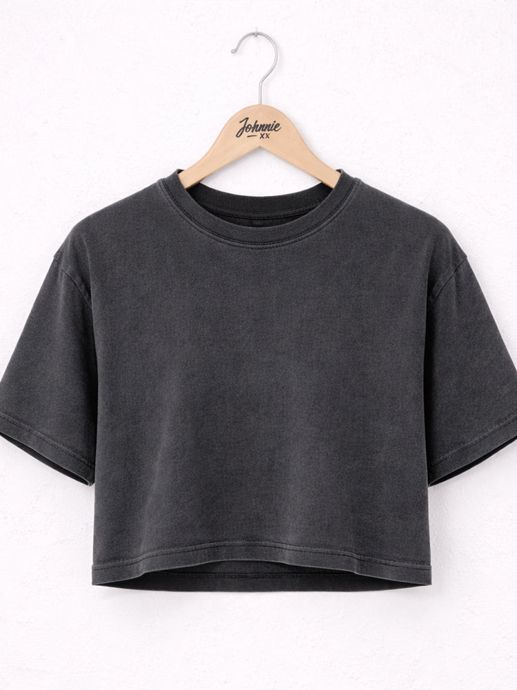 Vintage Wash Crop Tee