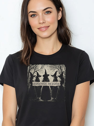Girls Will Be Girls Graphic Tee