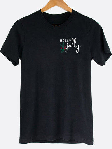 Holly Jolly Pocket Graphic Tee