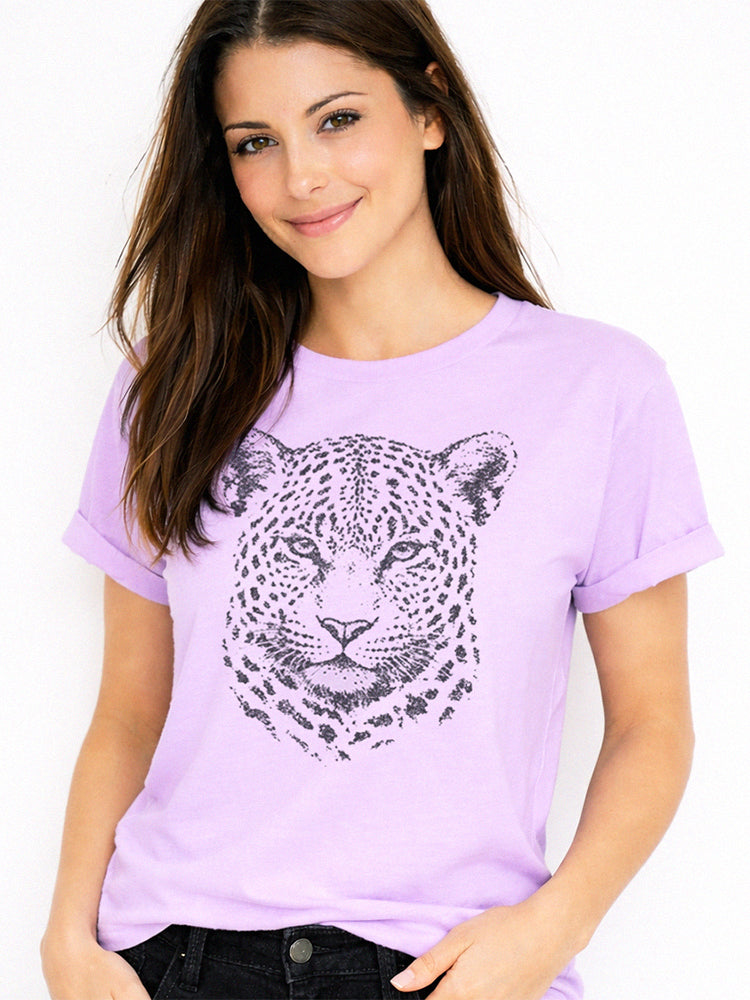 Leopard Sketch Graphic Tee