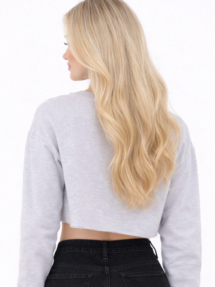 Lightweight Crop Sweatshirt