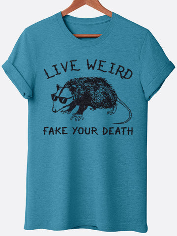 Live Weird Graphic Tee