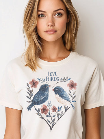 Love Birds Graphic Tee