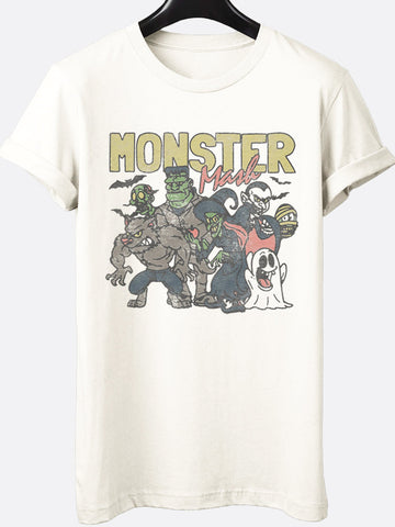 Retro Monster Mash Graphic Tee