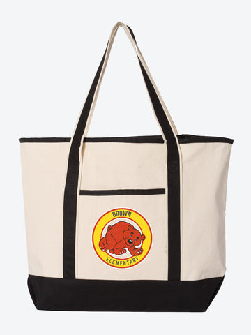 Large Canvas Deluxe Tote