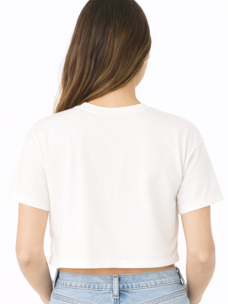Rock N' Roll Never Dies Crop Tee