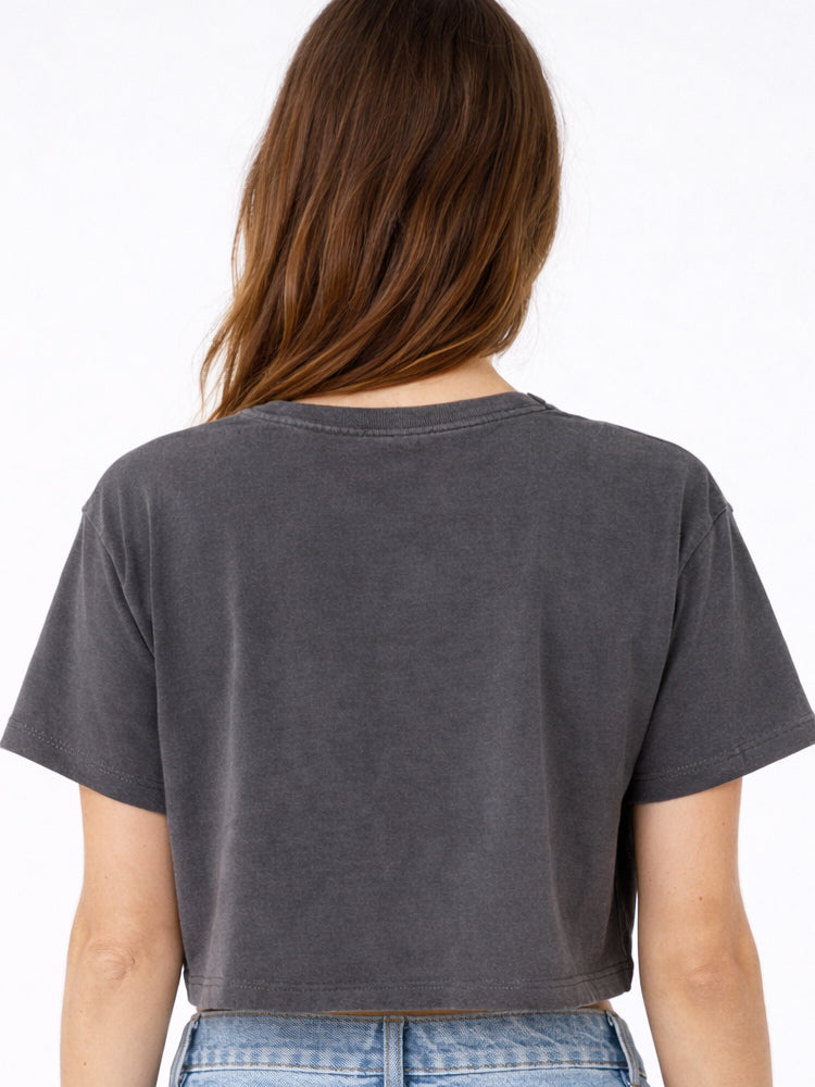 Rock N' Roll Never Dies Crop Tee