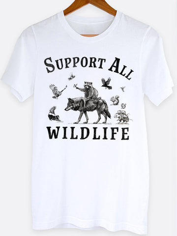 Support All Wildlife Graphic Tee