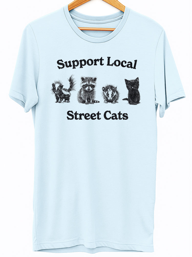 Support Local Street Cats Graphic Tee