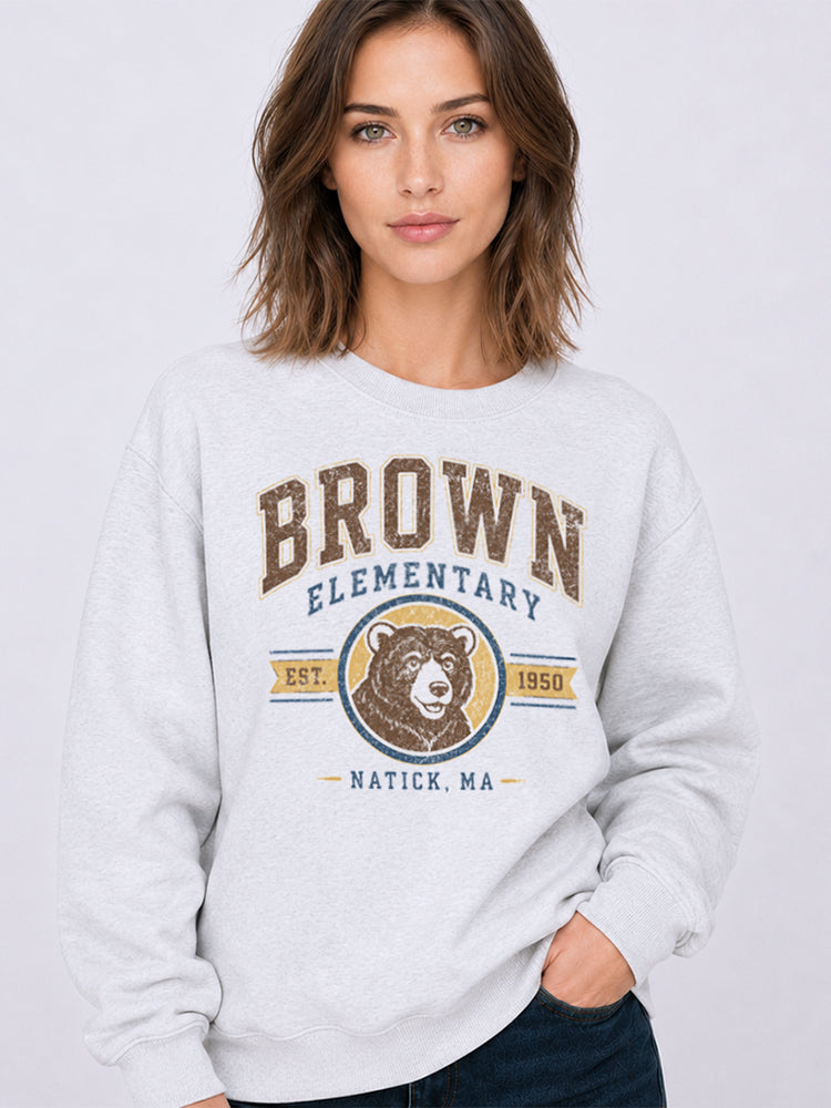 Fleece Crew Neck Sweatshirt