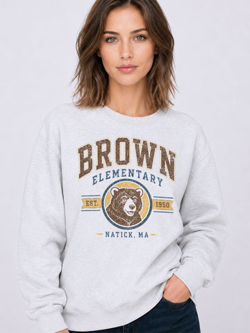 Fleece Crew Neck Sweatshirt
