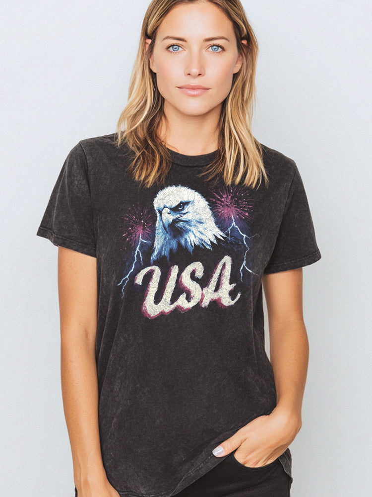 Vintage USA Eagle Graphic Tee