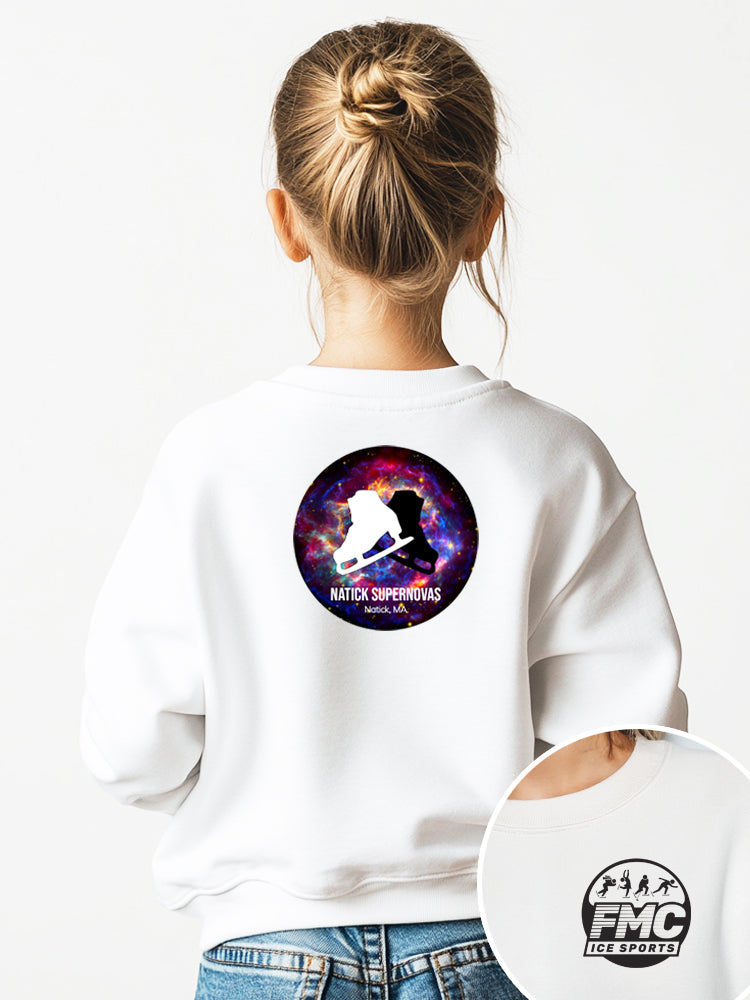 Natick Supernovas Youth Crew Sweatshirt